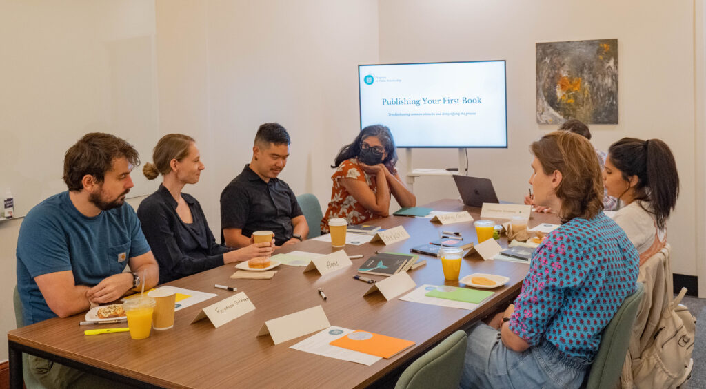 People at a workshop table