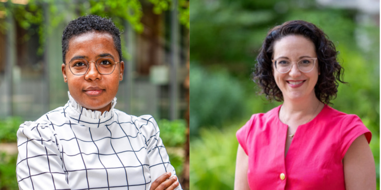 2026 Public Scholarship Faculty Fellows: Abdalla (Public Health) and Chiarello (Sociology) 